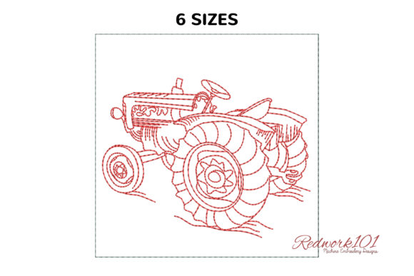 Agricultural Tractor Machine Embroidery Review