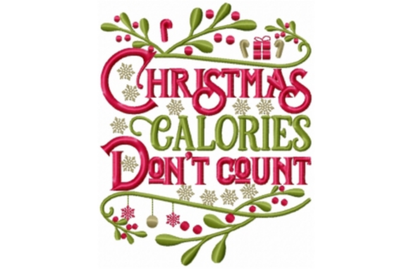 Christmas Calories Don't Count: Sweatshirt Design Review