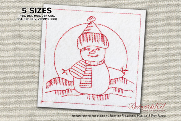 Christmas Snowman Design: A Stitcher’s Review
