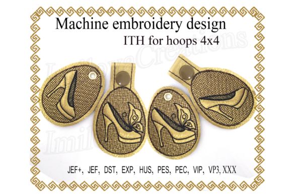 Key Fob Butterfly Shoe: Holiday ITH Review