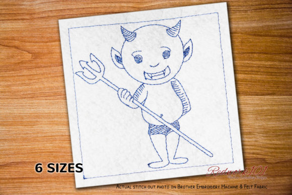 Little Devil Redwork Design: A Seasonal Review