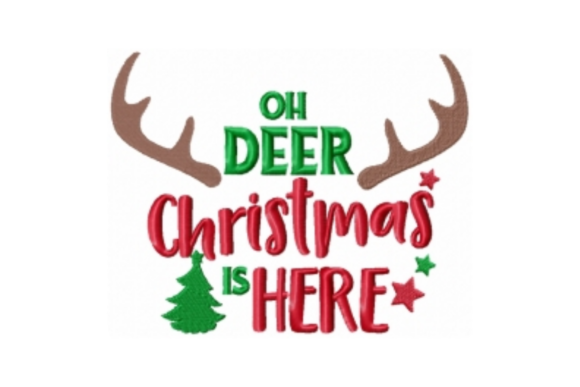 Oh Deer Christmas is Here: An Embroidery Review