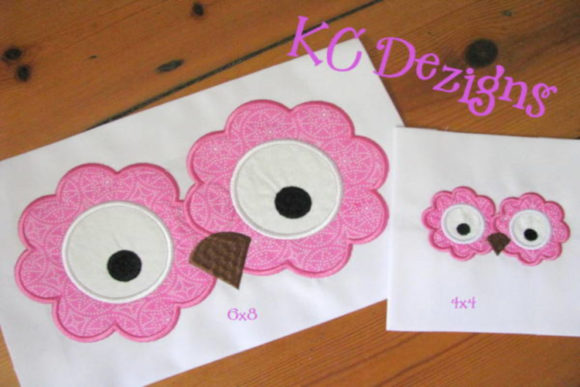 Owl Eyes and Nose Applique: An Etsy Seller Review