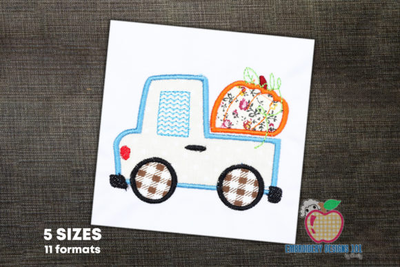 Pumpkin Truck Applique: A Boutique Sweatshirt Review
