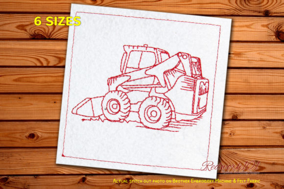 Skid-Steer Loader: An Embroidery Design Review